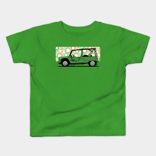 Classic french beach car Kids T-Shirt